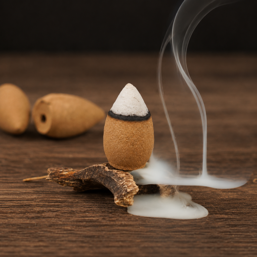 Backflow Incense Cones detail image - Chinese incense by Serene Orient