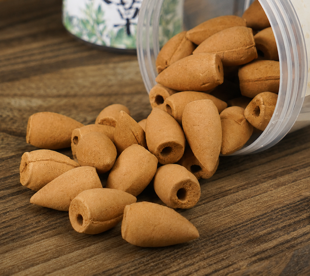 Backflow Incense Cones detail image - Chinese incense by Serene Orient
