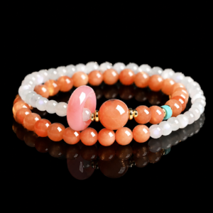 Sunstone Double Wrap Bracelet