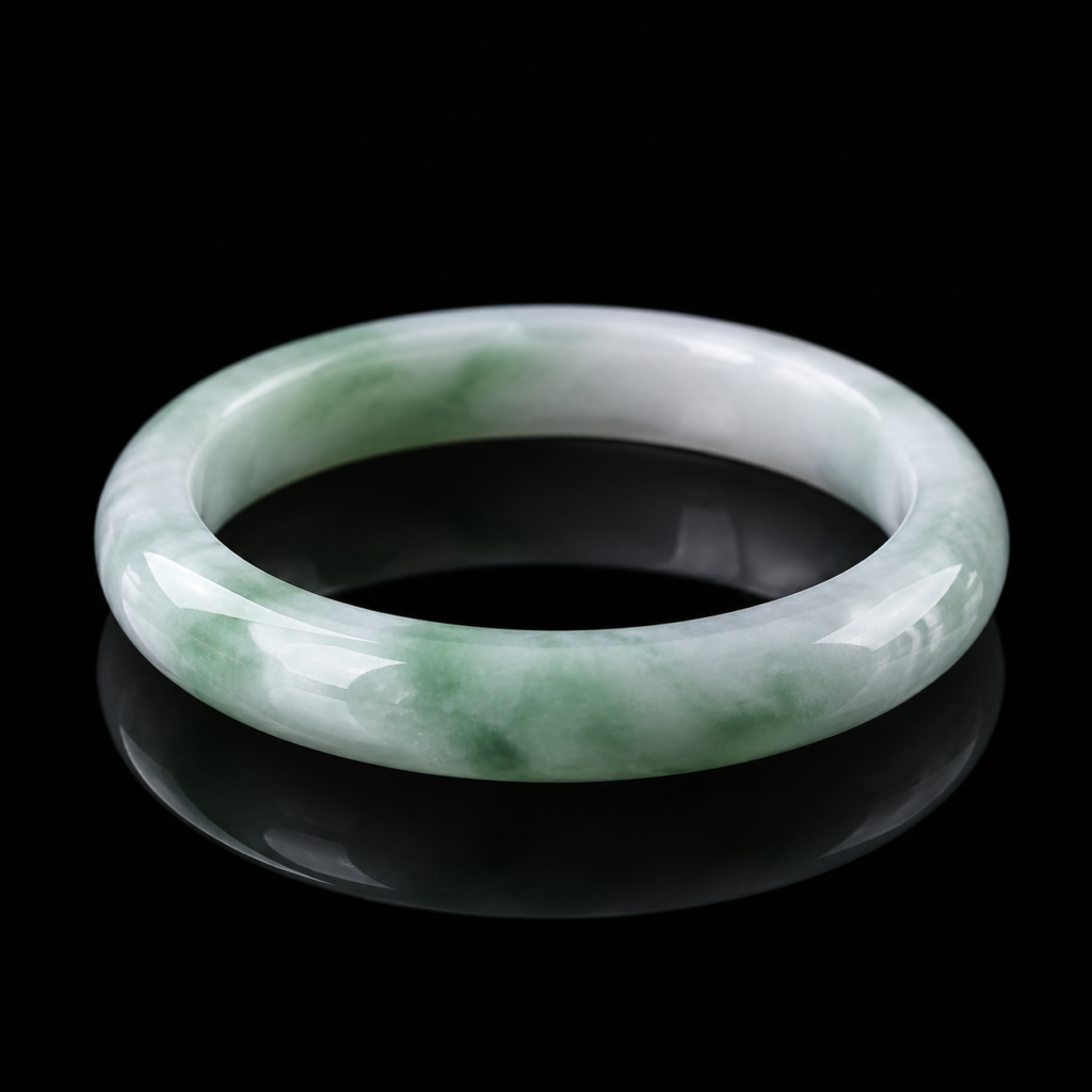 Green Jade Bangle