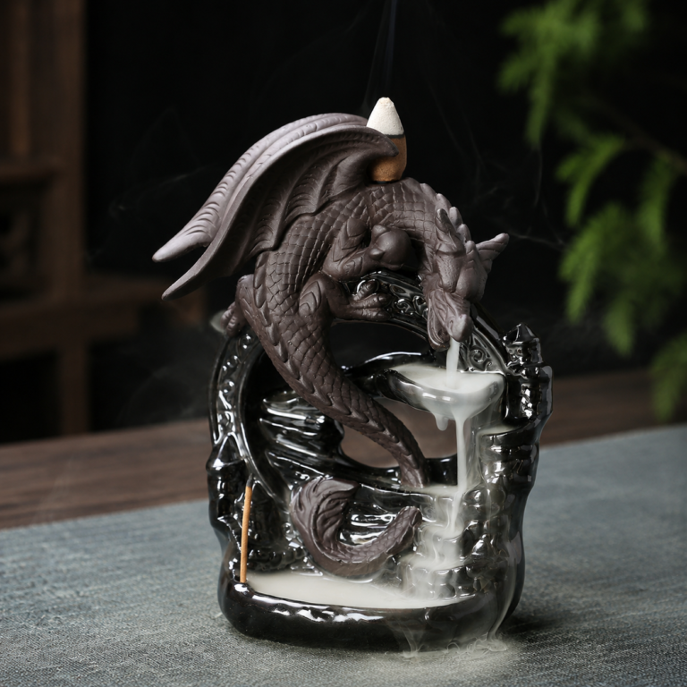 Pterosaur Waterfall Backflow Censer