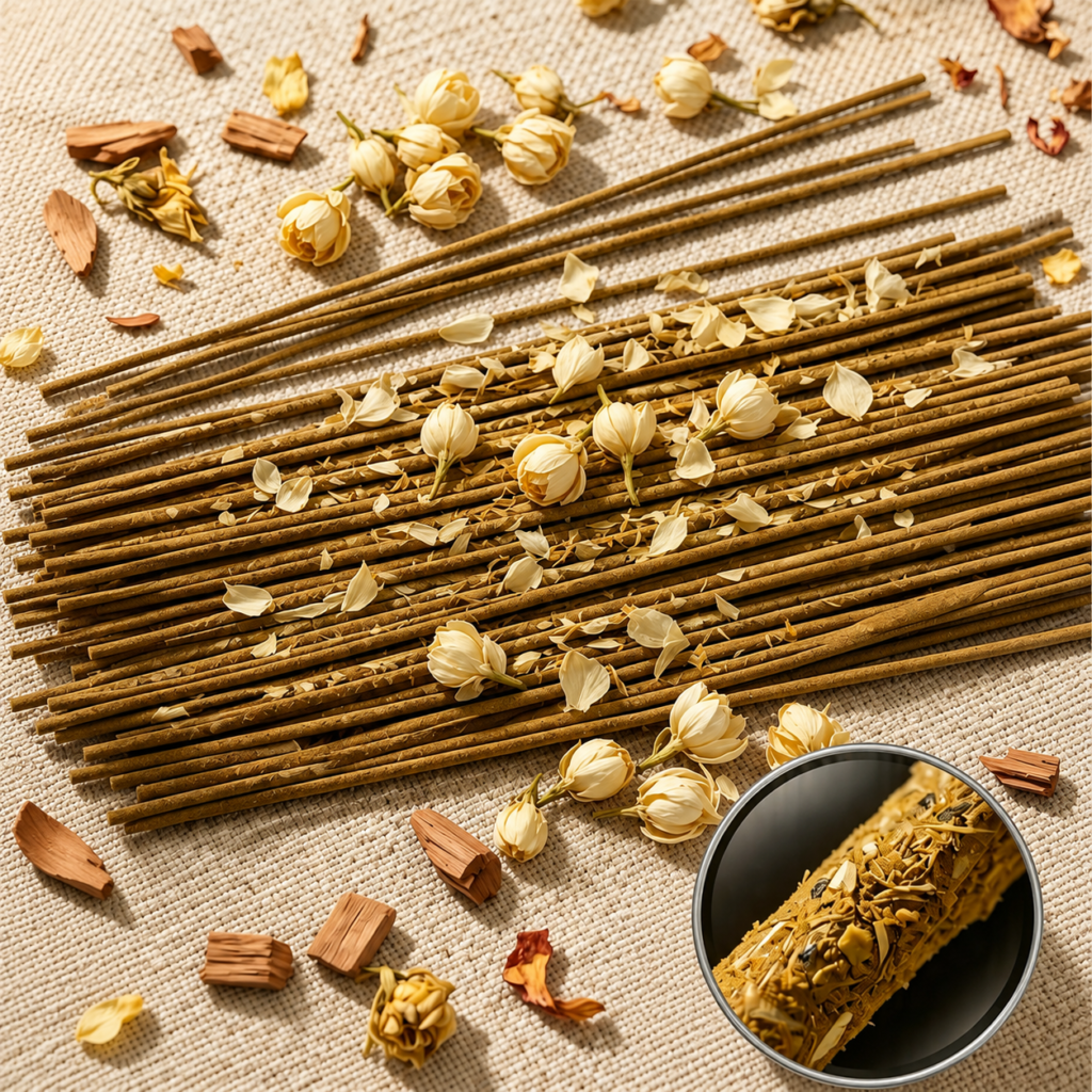 Jasmine Incense Sticks detail image - Chinese incense by Serene Orient