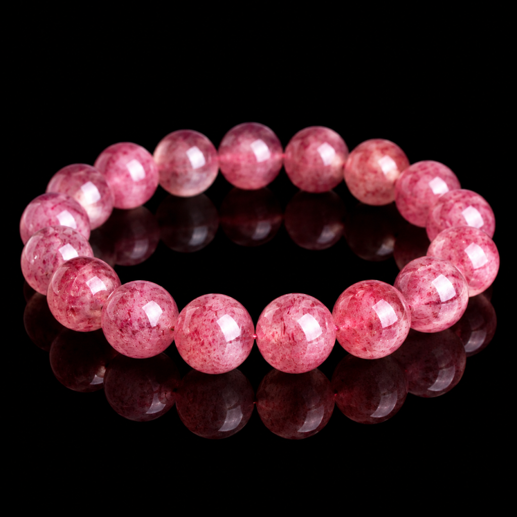 Strawberry Quartz Bracelet