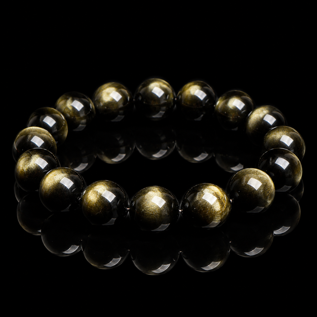 Golden Obsidian Bracelet