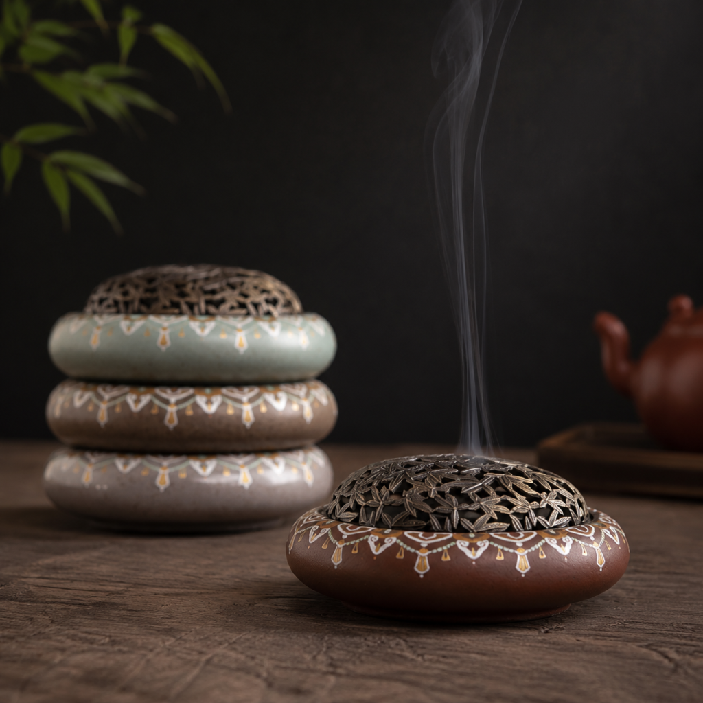 Cloisonne Incense Burner