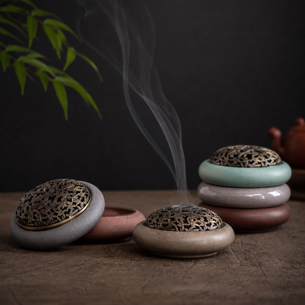 Classic Ceramic Coil Incense Burner