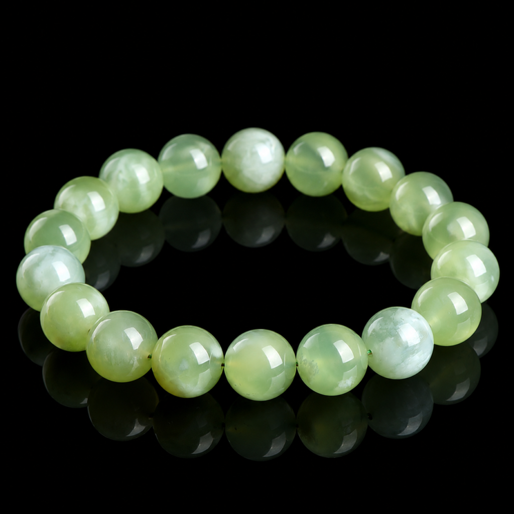 Pale Green Jade Bracelet