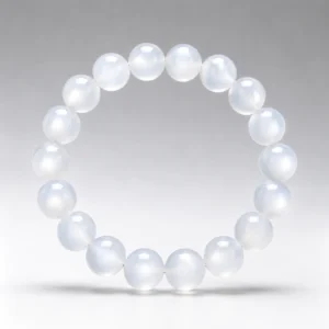White Moonstone Bracelet