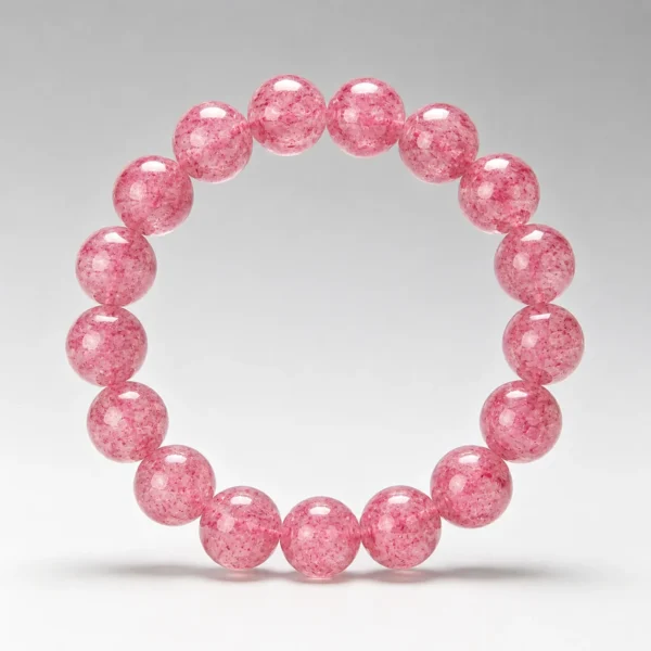 Strawberry Quartz Bracelet