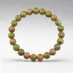 Unakite Bead Bracelet main image