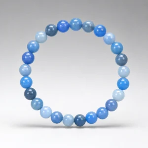 Blue Aventurine Bead Bracelet