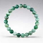 Green Banded Agate Bracelet main image
