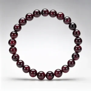 Garnet Stretch Bracelet