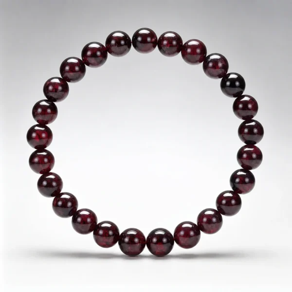 Garnet Stretch Bracelet