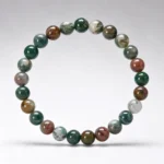 Indian Agate Bead Bracelet main image