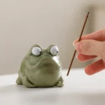 Playful Frog Incense Holder detail image