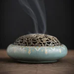 Cloisonne Incense Burner detail image