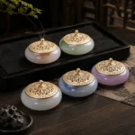 Marbled Liuli Coil Incense Burner main image