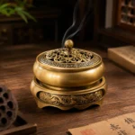 Layered Lotus Incense Burner main image
