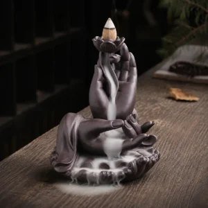 Buddha's Hand Waterfall Incense Burner