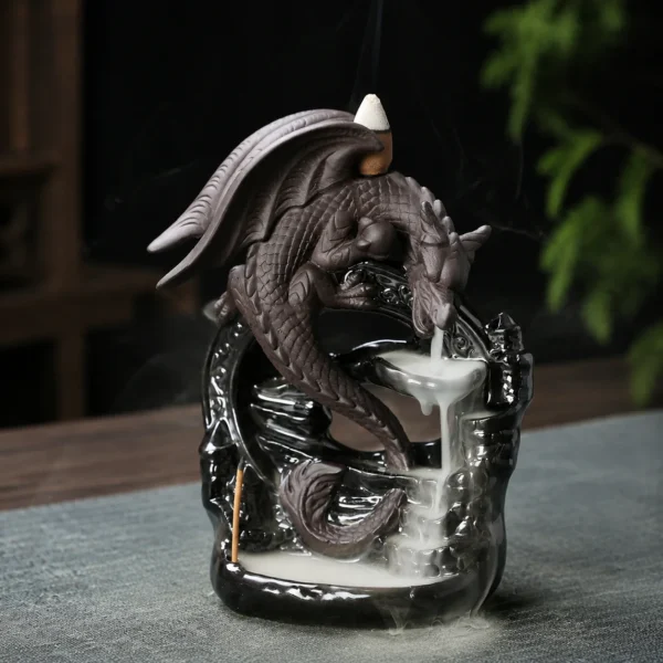 Pterosaur Waterfall Backflow Censer