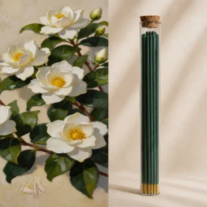 Hand-Rolled Gardenia Incense Sticks