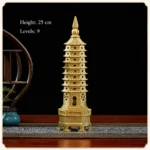 Golden Wenchang Pagoda Ornament detail image