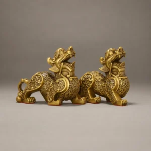 Golden Pixiu Wealth Ornament