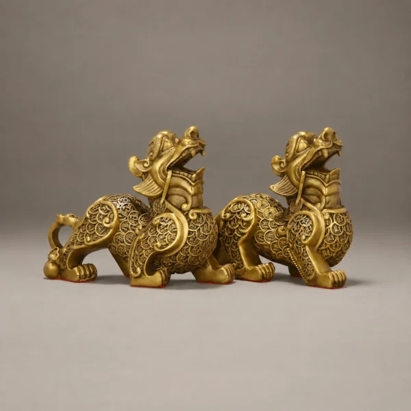Golden Pixiu Wealth Ornament